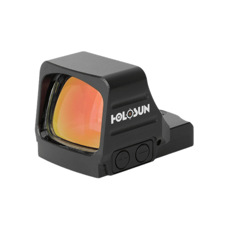 Holosun - HE407COMPGR6 Hard Anodized Black 1x 6 MOA Green Dot Reticle