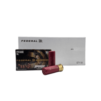 12 gauge - Federal Premium 2-3/4" Copper Plated 00 Buckshot - 50 Rounds