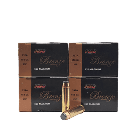 357 Magnum - PMC Bronze 158 Grain Jacketed Soft Point - 200 Rounds