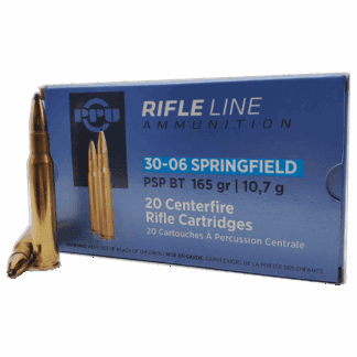 30-06 Springfield - PPU Rifle Line 165 Grain Soft Point - 20 Rounds