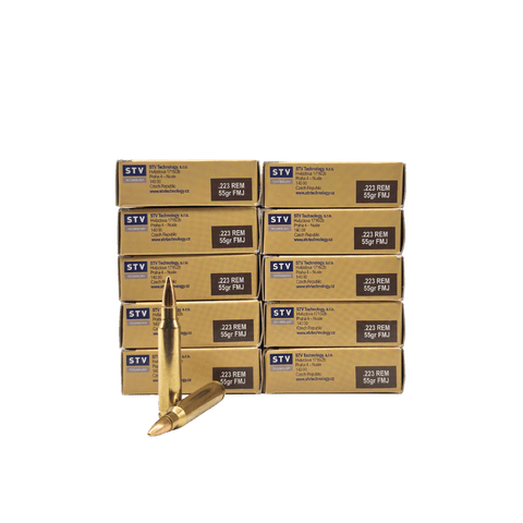 223 Rem - Patriot Sports 55 Grain Full Metal Jacket - 200 Rounds