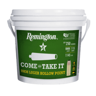 9mm - Come And Take It 115 Grain JHP Bucket - 250 Rounds