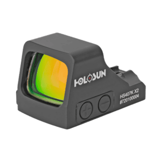 Holosun - HE407K-GD-X2 Black 6 MOA Gold Dot Reticle