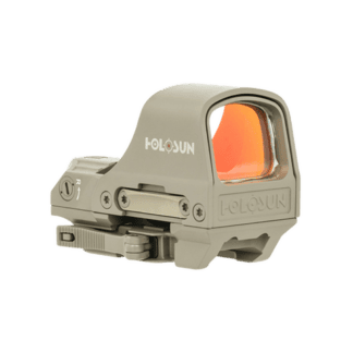 Holosun - HS510C Flat Dark Earth 1x, 2 MOA Red Dot/65 MOA Circle Reticle