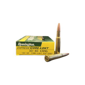 30-40 Krag - Remington 180 Grain Core-Lokt - 20 Rounds