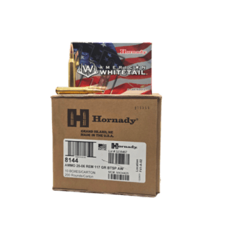 25-06 Rem - Hornady American Whitetail 117 Grain Interlock - 200 Rounds