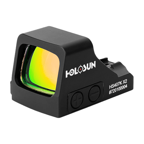 Holosun - HS407K-X2 Black Anodized 6 MOA Red Dot