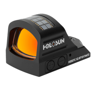 Holosun - HS507C-X2-RD Black Anodized Circle Multi Reticle