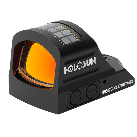 Holosun - HS507C-X2-RD Black Anodized Circle Multi Reticle