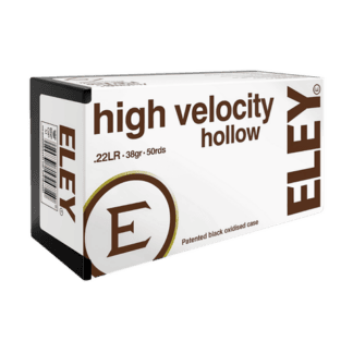 22LR - Eley 38 Grain High Velocity Hollow Point - 50 Rounds