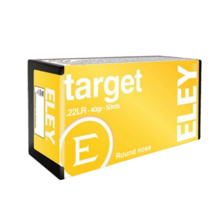 22LR - Eley Target 40 Grain Round Nose - 50 Rounds