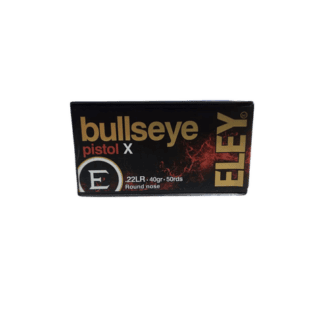 22 Long Rifle - Eley Bullseye Pistol X 40 Grain Round Nose - 50 Rounds