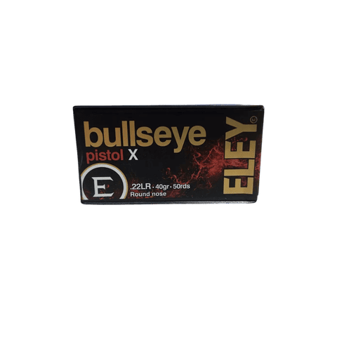 22 Long Rifle - Eley Bullseye Pistol X 40 Grain Round Nose - 50 Rounds