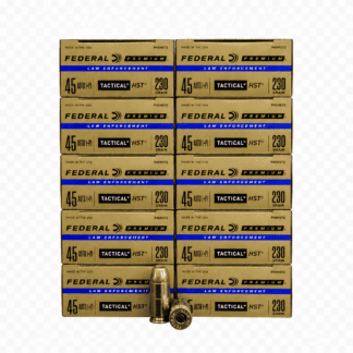 45 Auto - Federal P45HST2 LE 230 Grain JHP - 500 Rounds