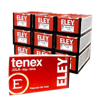 22 Long Rifle - Eley Tenex 40 Grain LRNFP - 500 Rounds