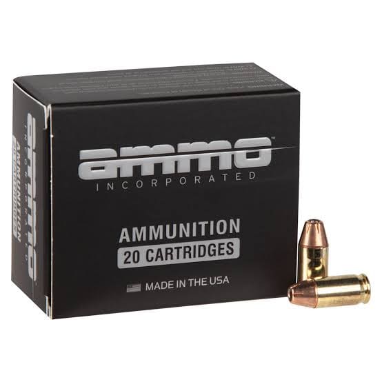 380 ACP - Ammo Inc 90 Grain Jacketed Hollow Point - 20 Rounds