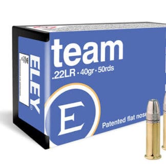 22 Long Rifle - Eley Team 40 Grain LRNFP - 50 Rounds