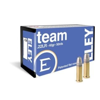 22 Long Rifle - Eley Team 40 Grain LRNFP - 50 Rounds
