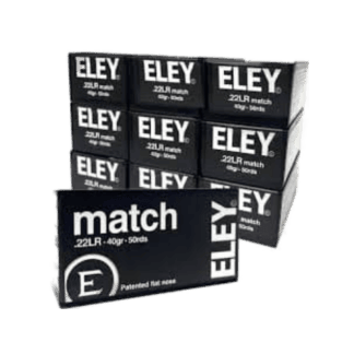 22 Long Rifle - Eley Match 40 Grain LRNFP - 500 Rounds