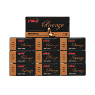 9mm - PMC Bronze 147 Grain FMJ - 500 Rounds