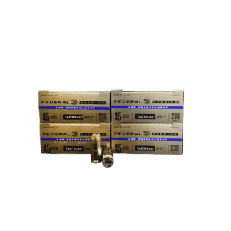 45 Auto - Federal P45HST2 LE 230 Grain JHP - 200 Rounds