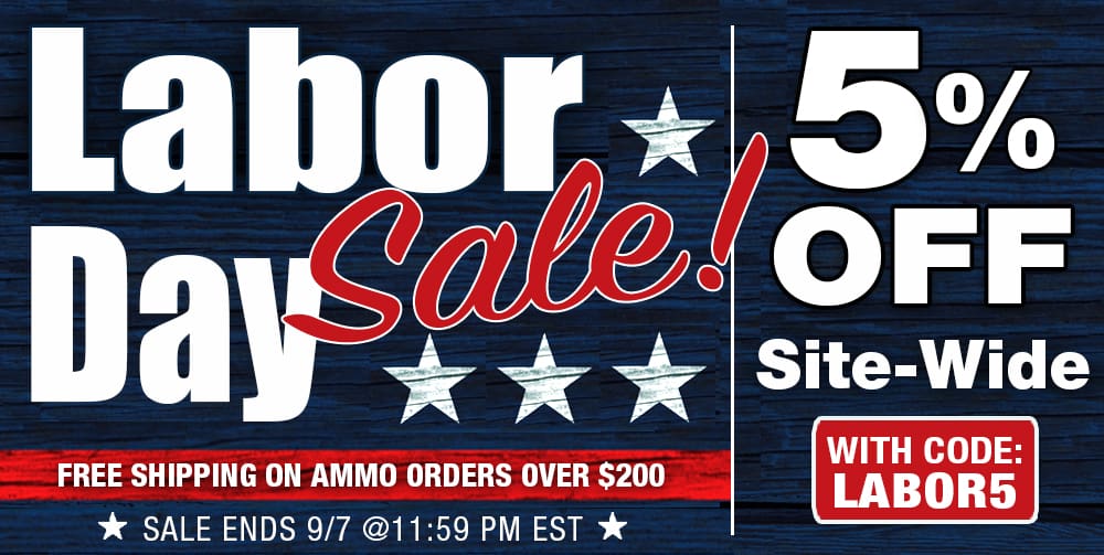 Velocity Ammunition Sales Labor Day Sale