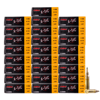 5.56 NATO - PMC X-Tac 62 Grain Green Tip - 500 Rounds