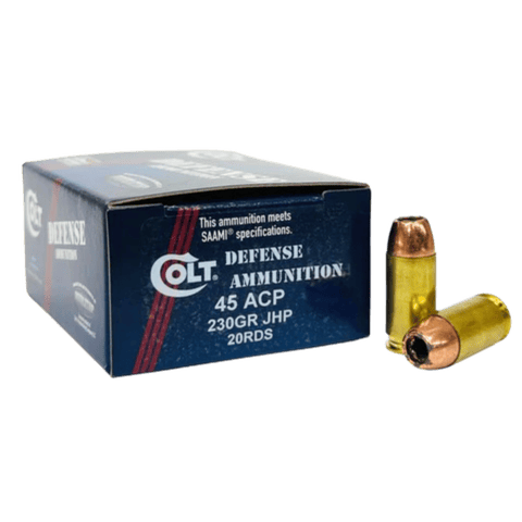 45 Auto - Colt Defense 230 Grain Jacketed Hollow Point - 20 Rounds
