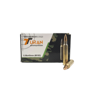 5.56 NATO - Turan 55 Grain Full Metal Jacket - 30 Rounds