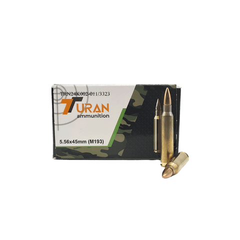 5.56 NATO - Turan 55 Grain Full Metal Jacket - 30 Rounds