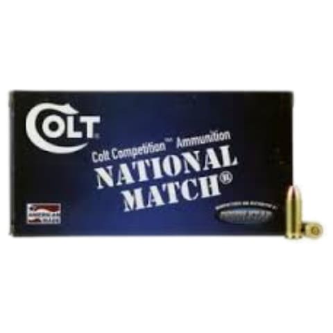 38 Super - Colt National Match 124 Grain FMJ - 50 Rounds