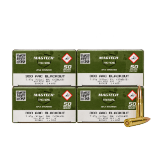 300 Blackout - Magtech 123 Grain FMJ - 200 Rounds