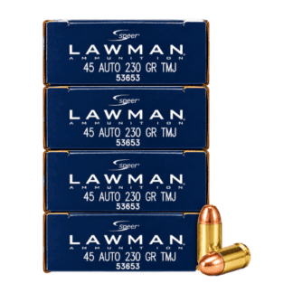 45 Auto - Speer Lawman 230 Grain TMJ - 200 Rounds