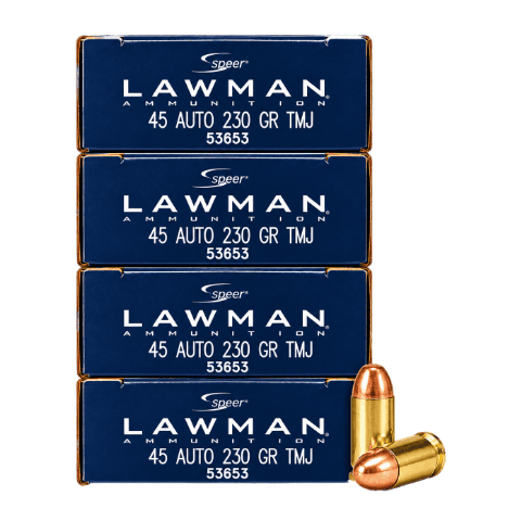 45 Auto - Speer Lawman 230 Grain TMJ - 200 Rounds