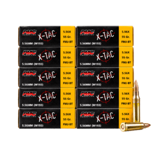 5.56 NATO - PMC X-Tac 55 Grain FMJ 556X - 200 Rounds
